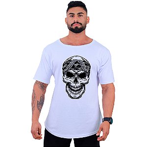 Camiseta Morcegão Masculina MXD Conceito Caveira Bandana