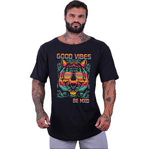 Camiseta Morcegão Masculina MXD Conceito Lion Good Vibes