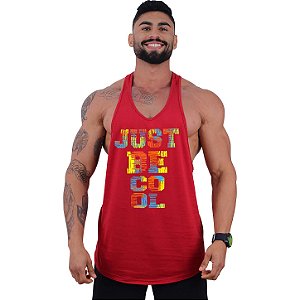 Regata Longline Super Cavada Masculina MXD Conceito Just Be Cool
