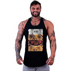 Regata Longline Masculina MXD Conceito Palm Island