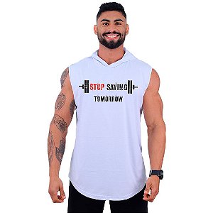 Regata Longline com Touca MXD Conceito Stop Saying Tomorrow