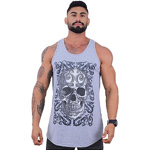 Regata Longline Masculina MXD Conceito Limitada dragon Skull Dragão Oriental