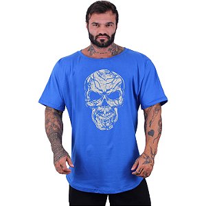 Camiseta Morcegão Masculina MXD Conceito Caveira Estilhaços