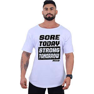 Camiseta Morcegão Masculina MXD Conceito Sore Today Strong Tomorrow
