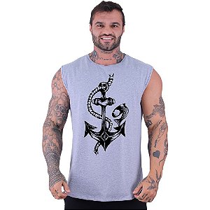 Regata Machão Longline Sem Manga MXD Conceito Âncora