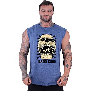 Regata Machão Longline Sem Manga MXD Conceito Caveira Hardcore