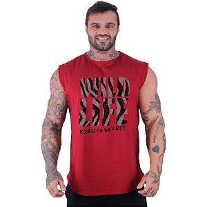 Regata Machão Longline Sem Manga MXD Conceito Wild Life