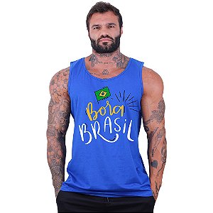 Regata Clássica Masculina MXD Conceito Bora Brasil!