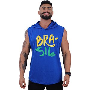 Regata Machão com Touca Masculina MXD Conceito Brasil Pincelado