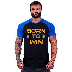 Camiseta Tradicional Manga Curta MXD Conceito Born To Win