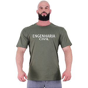 Camiseta Tradicional Universitária Engenharia Civil