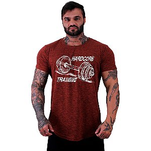 Camiseta Longline Manga Curta MXD Conceito Hardcore Training Halteres