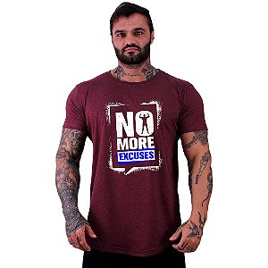 Camiseta Longline Manga Curta MXD Conceito No More Excuses