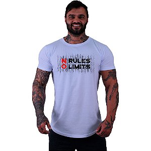 Camiseta Longline Manga Curta MXD Conceito No Rules No Limits