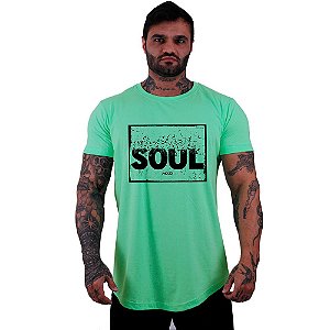Camiseta Longline Manga Curta MXD Conceito Soul Alma