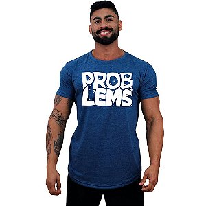 Camiseta Longline Masculina Manga Curta MXD Conceito Problems