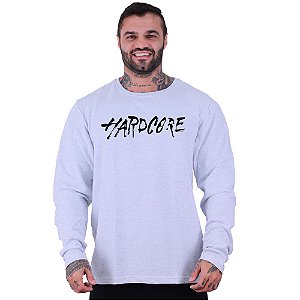 Blusa Moletom Basic Masculina MXD Conceito Sem Touca Hardcore