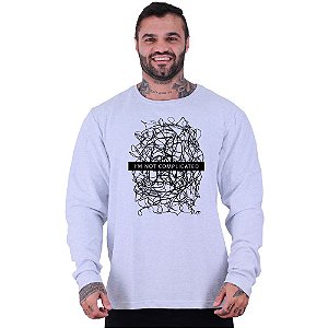 Blusa Moletom Basic Masculina MXD Conceito Sem Touca I'm Not Complicated
