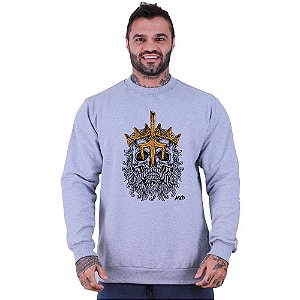 Blusa Moletom Basic Masculina MXD Conceito Sem Touca King of Seas