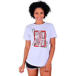 Camiseta Longline Feminina MXD Conceito Love