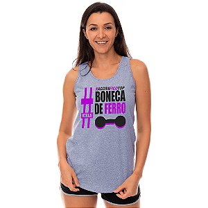 Regata Longline Feminina MXD Conceito Boneca De Ferro