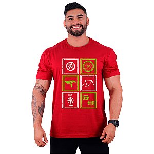 Camiseta Tradicional Masculina Manga Curta MXD Conceito MTB Peças Bike