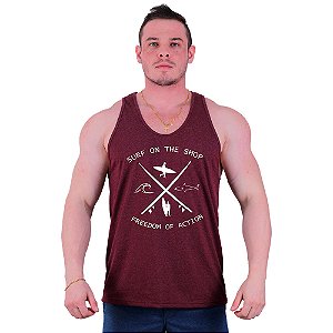 Regata Cavada Masculina MXD Conceito SURF On The Shop Freedom Of Action