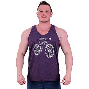 Regata Cavada Masculina MXD Conceito MTB Bike Palavras
