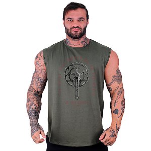 Regata Longline Machão Masculina MXD Conceito MTB Coroa De Bike
