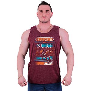 Regata Clássica Estampado Masculina MXD Conceito Califórnia The SURF