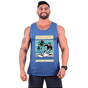 Regata Clássica Estampado Masculina MXD Conceito SURF Man Surfing