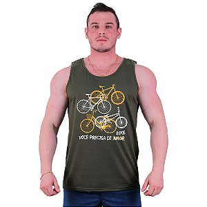 Regata Clássica Estampado Masculina MXD Conceito MTB Você Precisa De Bike