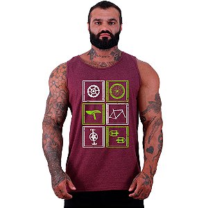 Regata Clássica Estampado Masculina MXD Conceito MTB Peças Bike
