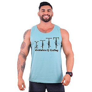 Regata Clássica Estampado Masculina MXD Conceito MTB Evolution Of Cycling