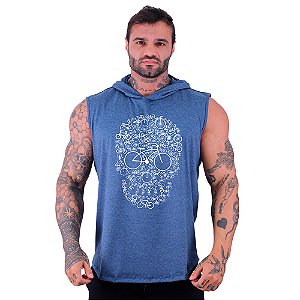 Regata Longline com Touca MXD Conceito MTB Caveira Bike