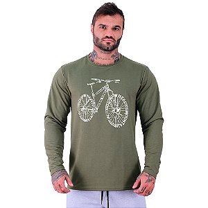 Camiseta Manga Longa Moletinho MXD Conceito MTB Bike