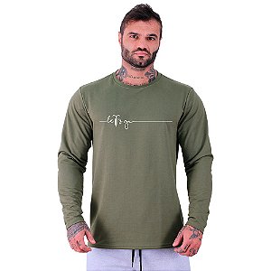 Camiseta Manga Longa Moletinho MXD Conceito MTB Lets Go