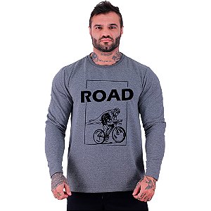 Camiseta Manga Longa Moletinho MXD Conceito MTB Road