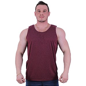Regata Clássica Masculina MXD Conceito Mescla Bordô