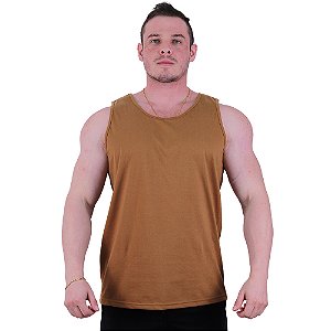 Regata Clássica Masculina MXD Conceito Caramelo