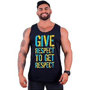 Regata Clássica Tradicional Masculina MXD Conceito Give Respect