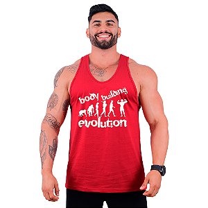 Regata Cavada Masculina MXD Conceito Bodybuilding Evolution Evolução