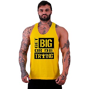 Regata Cavada Masculina MXD Conceito Get Big Or Die Traing