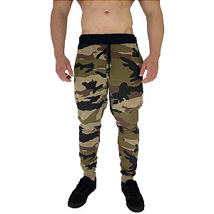Calça MXD Conceito Moletom Camuflado Deserto