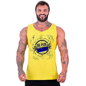 Regata Clássica Tradicional Masculina MXD Conceito No Pain No Gain Halteres