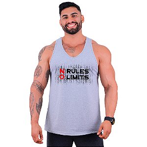 Regata Cavada Masculina MXD Conceito No Limits No Rules