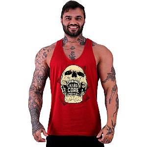 Regata Cavada Masculina MXD Conceito Hardcore Skull