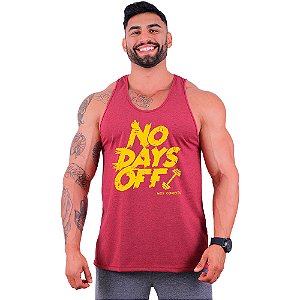Regata Cavada Masculina MXD Conceito No Days Off Sem Dias De Descanso