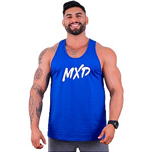 Regata Cavada Masculina MXD Conceito Classic Letreiro Pincelado