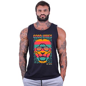 Regata Clássica Tradicional Masculina MXD Conceito Good Vibe Lion